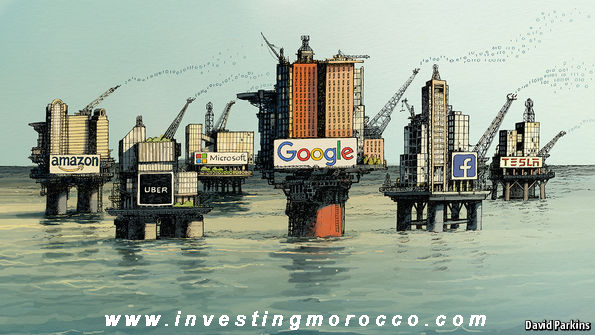 The worldâ€™s most valuable resource is no longer OIL, but DATA !
investing in Morocco, Morocco investments, Morocco investments opportunities, invest in Morocco real estate, google, amazon, facebook, microsoft